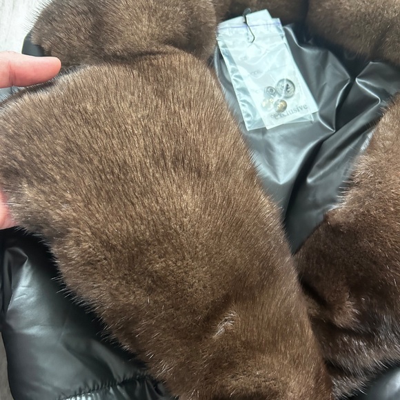 Coat Jacket with fur - Picture 3 of 6